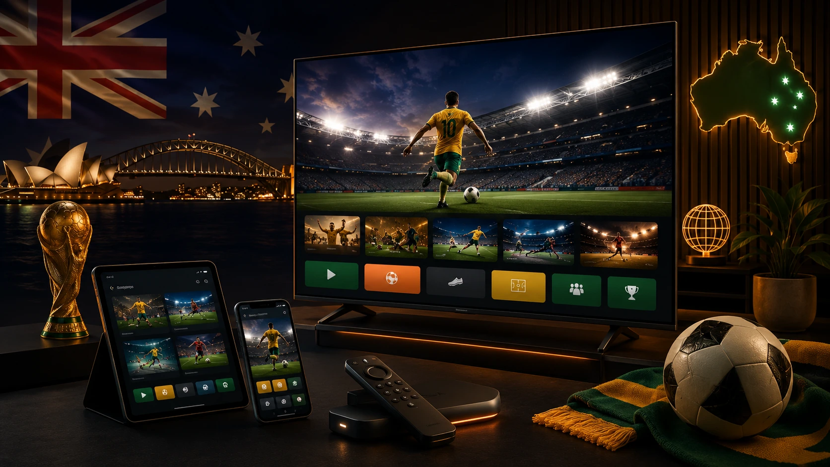 World Cup 2026 in Australia: Socceroos Match Times, SBS On Demand and Smart TV Setup